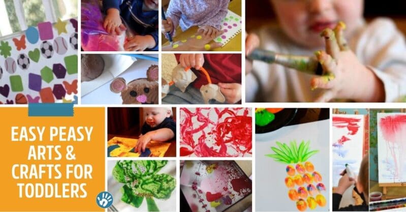 easy peasy arts and crafts for toddlers