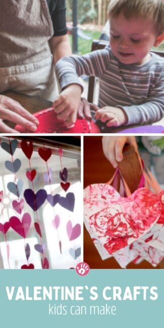 Paper valentine crafts