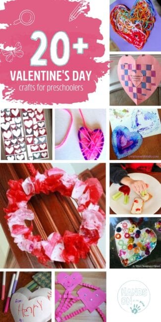 20 Mess Free Valentine's Day Kid Crafts