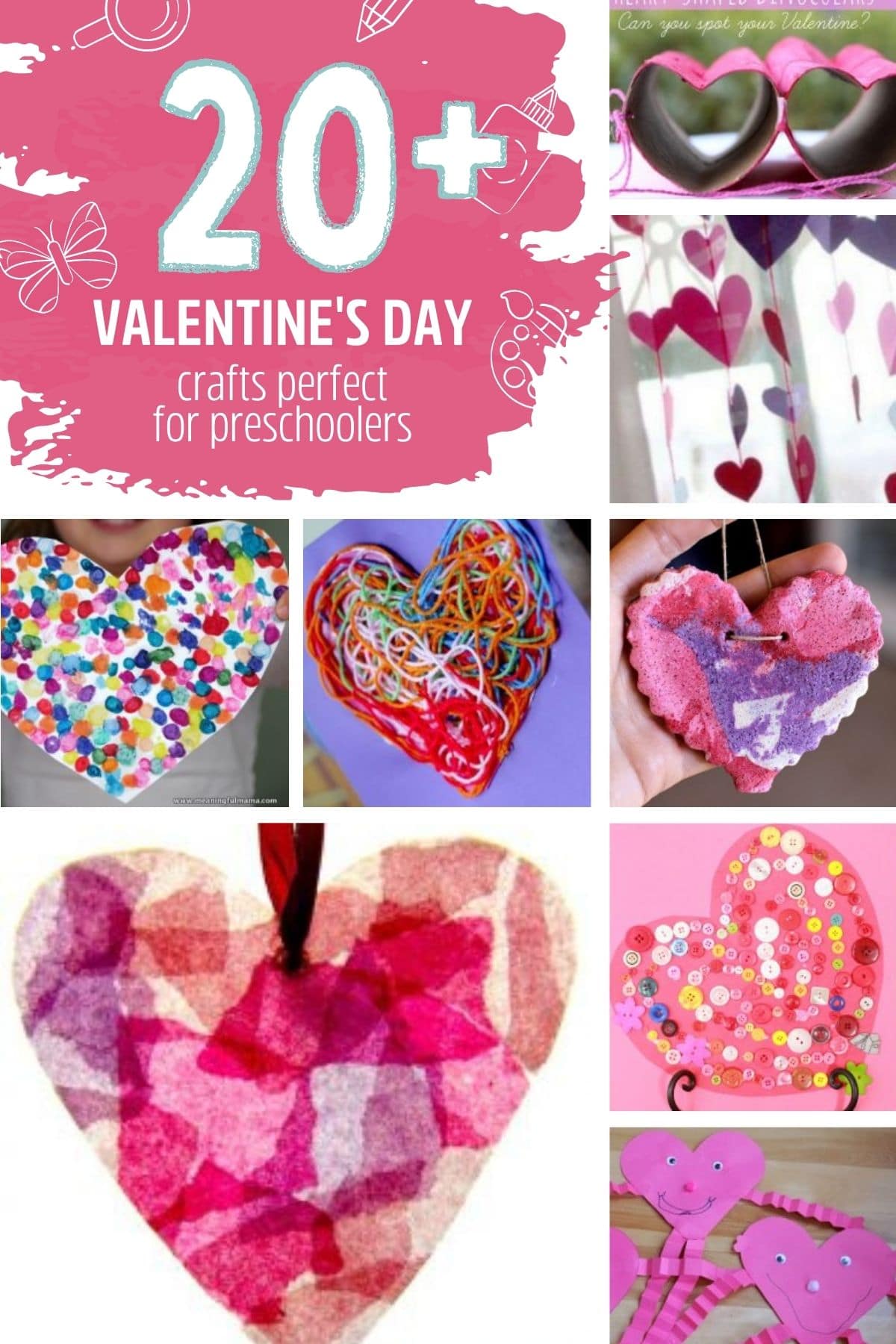 Valentine's Day Crafts for Kids & Adults
