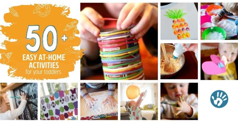 50+ easy at-home activities for your toddlers