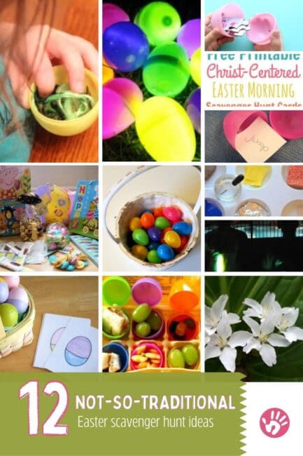 There's more than just a traditional Easter egg hunt to do on Easter morning! These are some fun Easter scavenger hunt ideas for kids to do to celebrate and have fun with Easter!