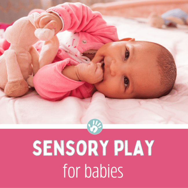 Sweet Sensory Play for Babies That Aid in Their Development