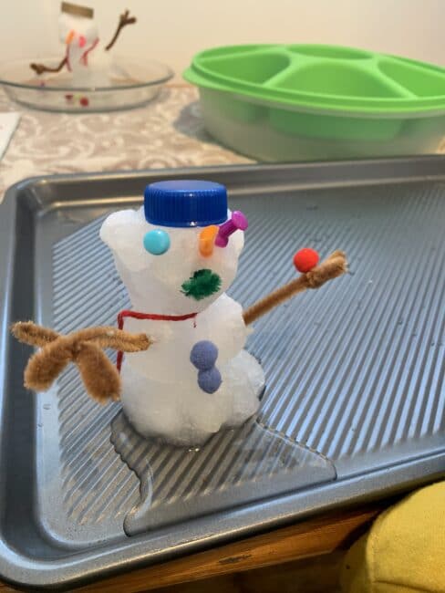Bring winter inside and have some fun playing with snowmen.