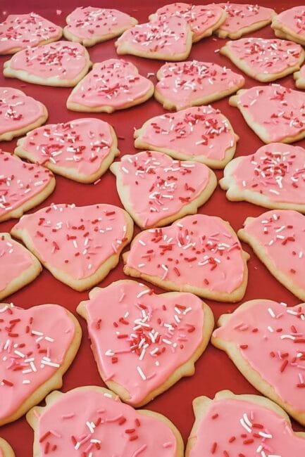 support your local bakery and get heart shaped sweets to celebrate the day of love.