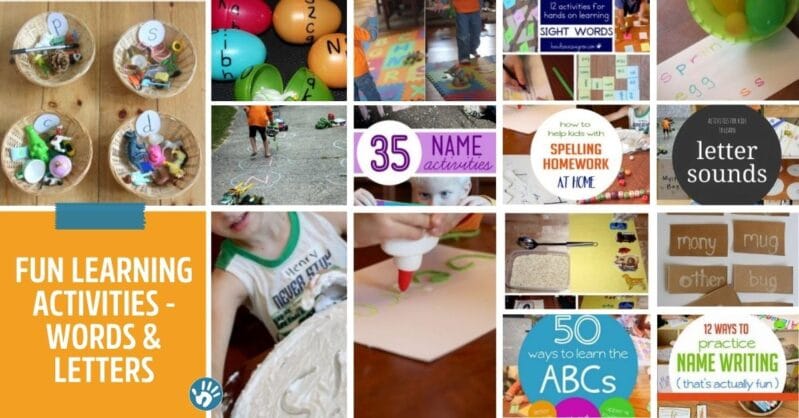Make learning more exciting for preschoolers and toddlers with fun activities! Try these 100+ easy learning activities for kids to find inspiration!