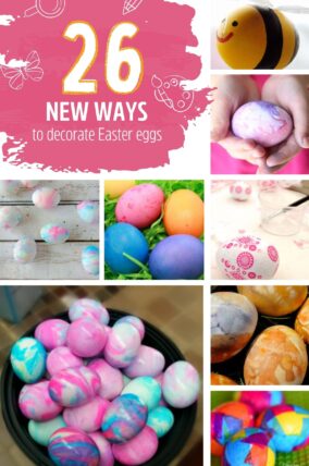 Fun new ways to decorate Easter eggs with the kids this year!