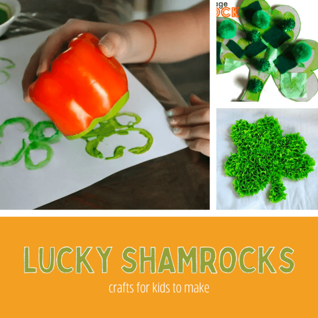 3 more lucky shamrock crafts for kids