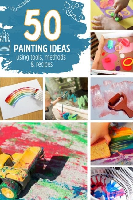 Painting with Nature: A Creative Sensory Delight for Kids