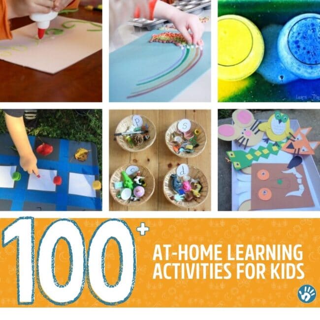 Make learning more exciting for preschoolers and toddlers with fun activities! Try these 100+ easy learning activities for kids to find inspiration!