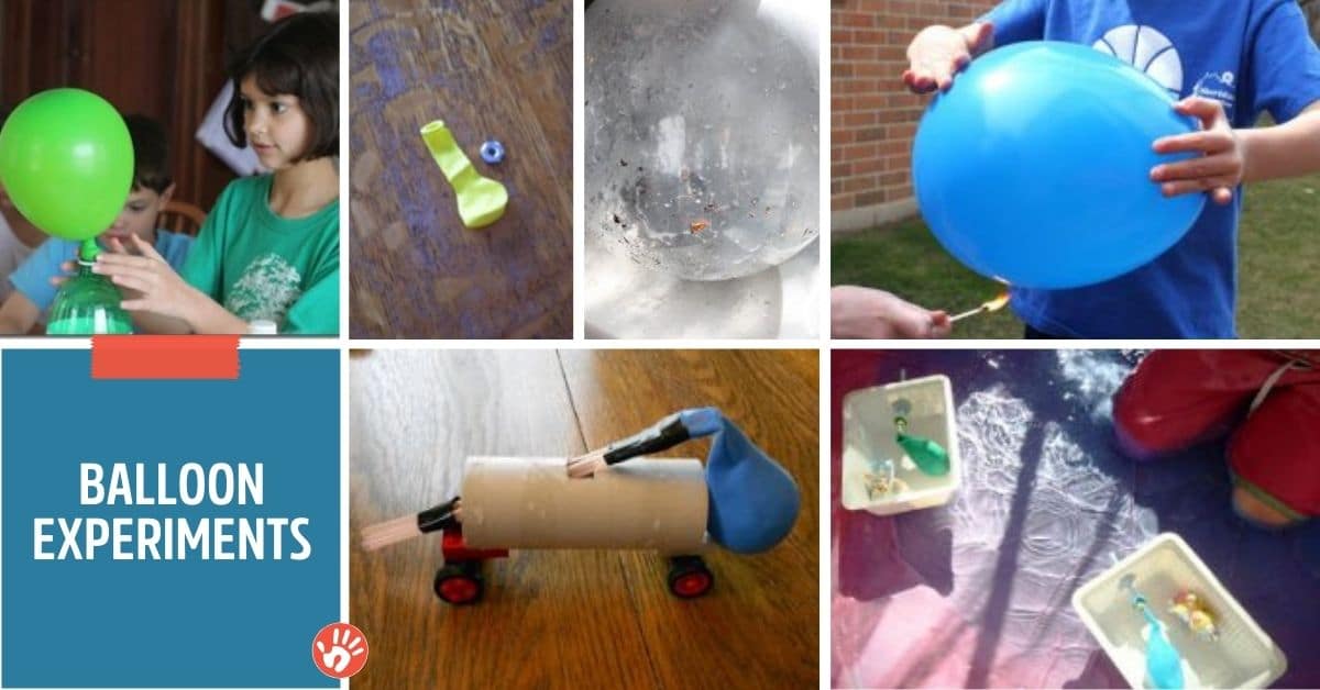 Make, play, create and explore with balloons! Your kids will love these 30+ ways to use balloons together!