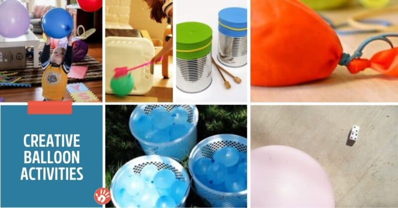 30+ Ways to Play with Balloons for Kids | Hands On As We Grow®