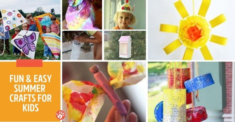 easy summer crafts for kids