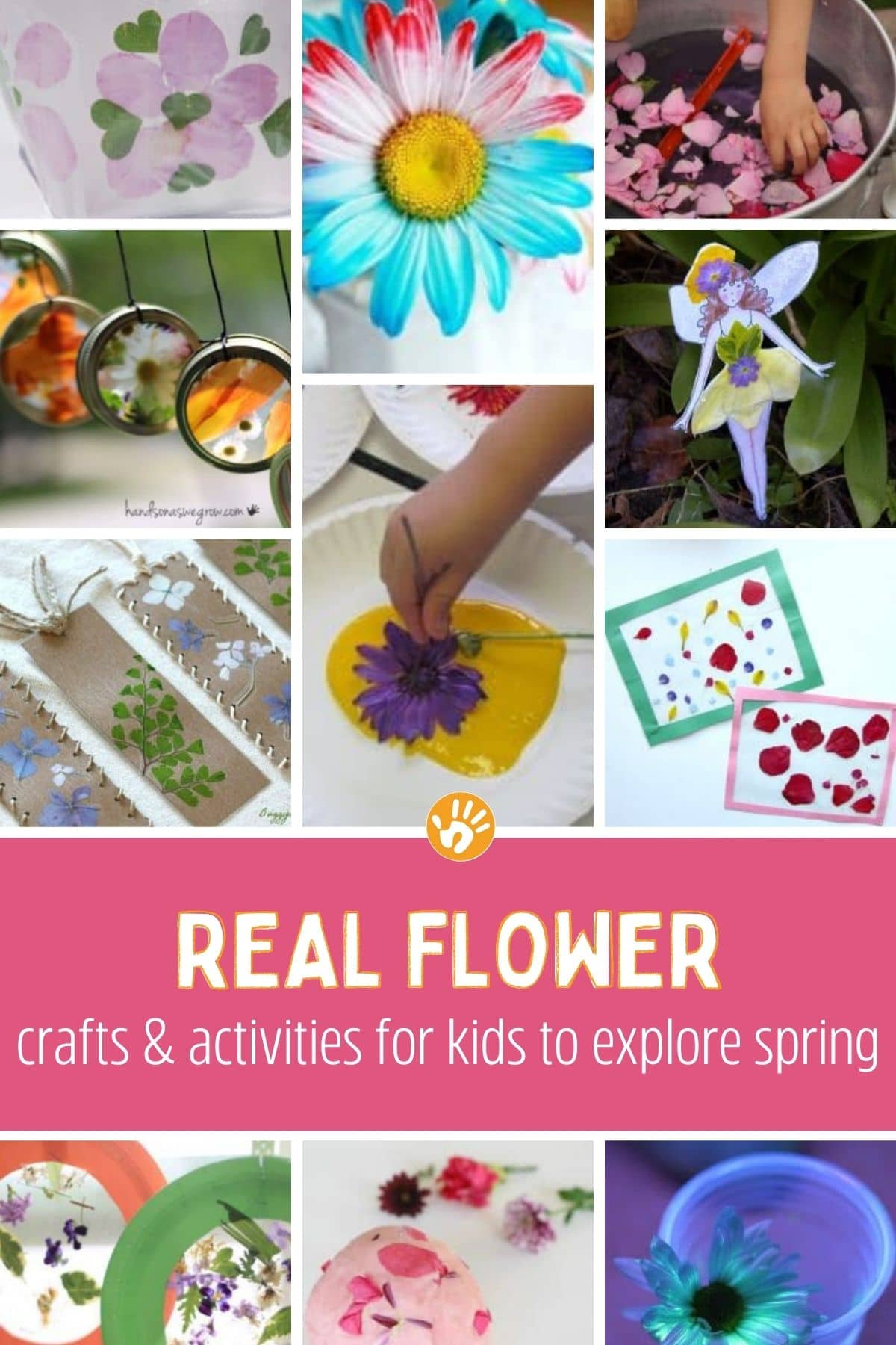 Spring Flower Collage Art Project - Fantastic Fun & Learning