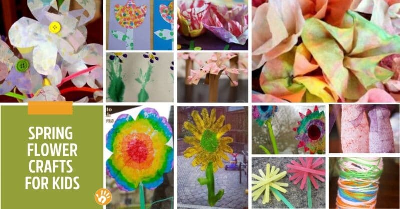 Get in the mood for spring with some spring crafts for kids to make! Simple spring crafts, including rainbows, flowers and spring holidays!