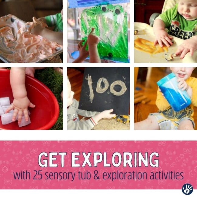 25 sensory activities for kids to explore - these are perfect for little ones!