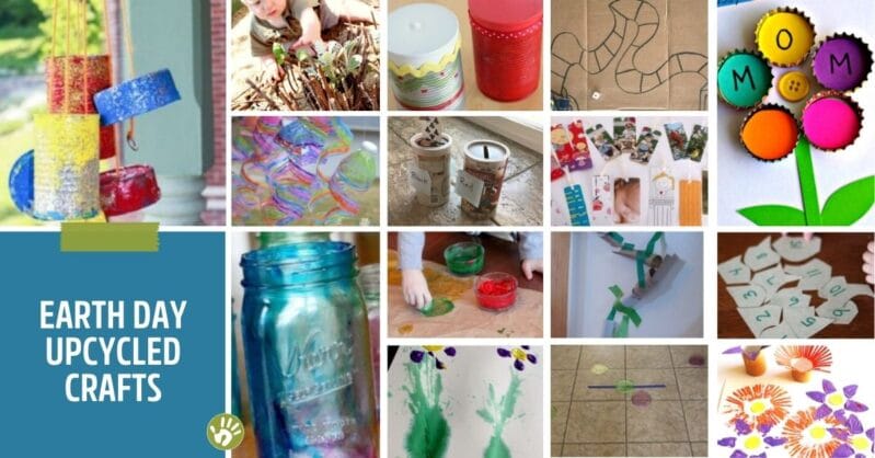 Earth Day Upcycled Crafts