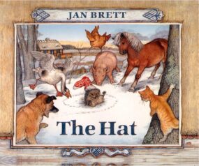 The Hat by Jan Brett - one of our favorite animal books for kids