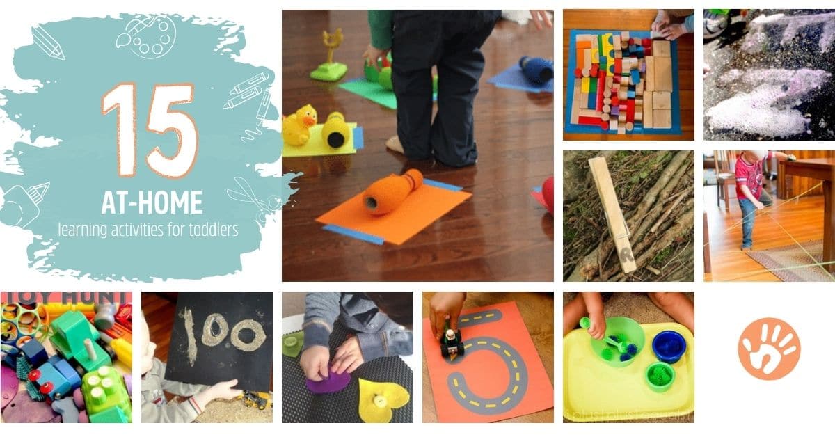 20 At-Home Learning Activities for Toddlers - Educational Activities for  Toddlers