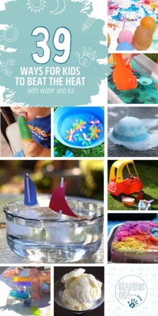 Beat the heat with 39 fun and easy ways to stay cool with water and ice!