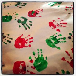Left Right Wrapping Paper - Stories of a Shift Working Mom