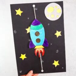 Up Down Rocket – Arty Crafty Kids