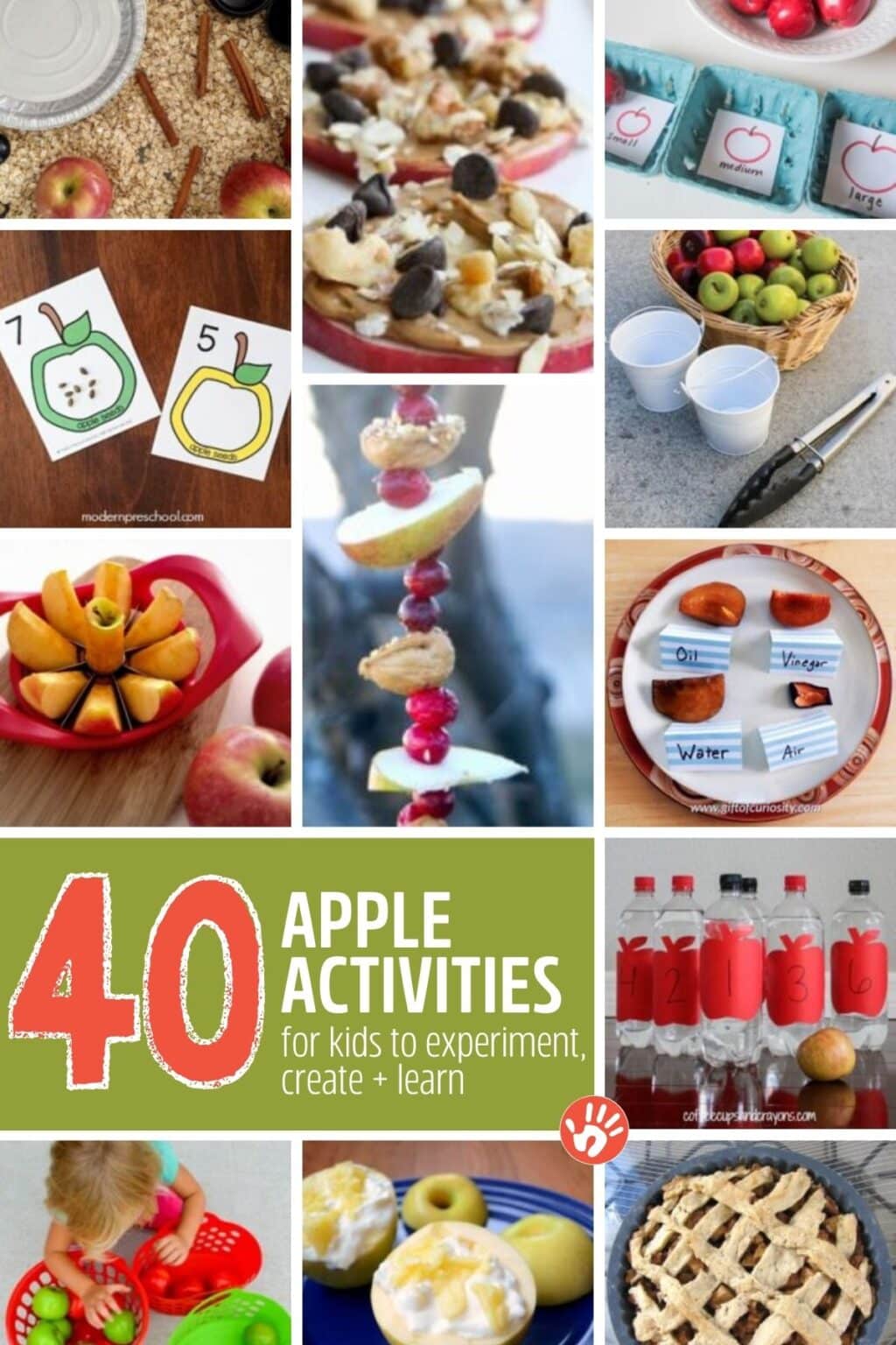 Beautiful Yarn Apple Craft for Kids to Make | Hands On As We Grow