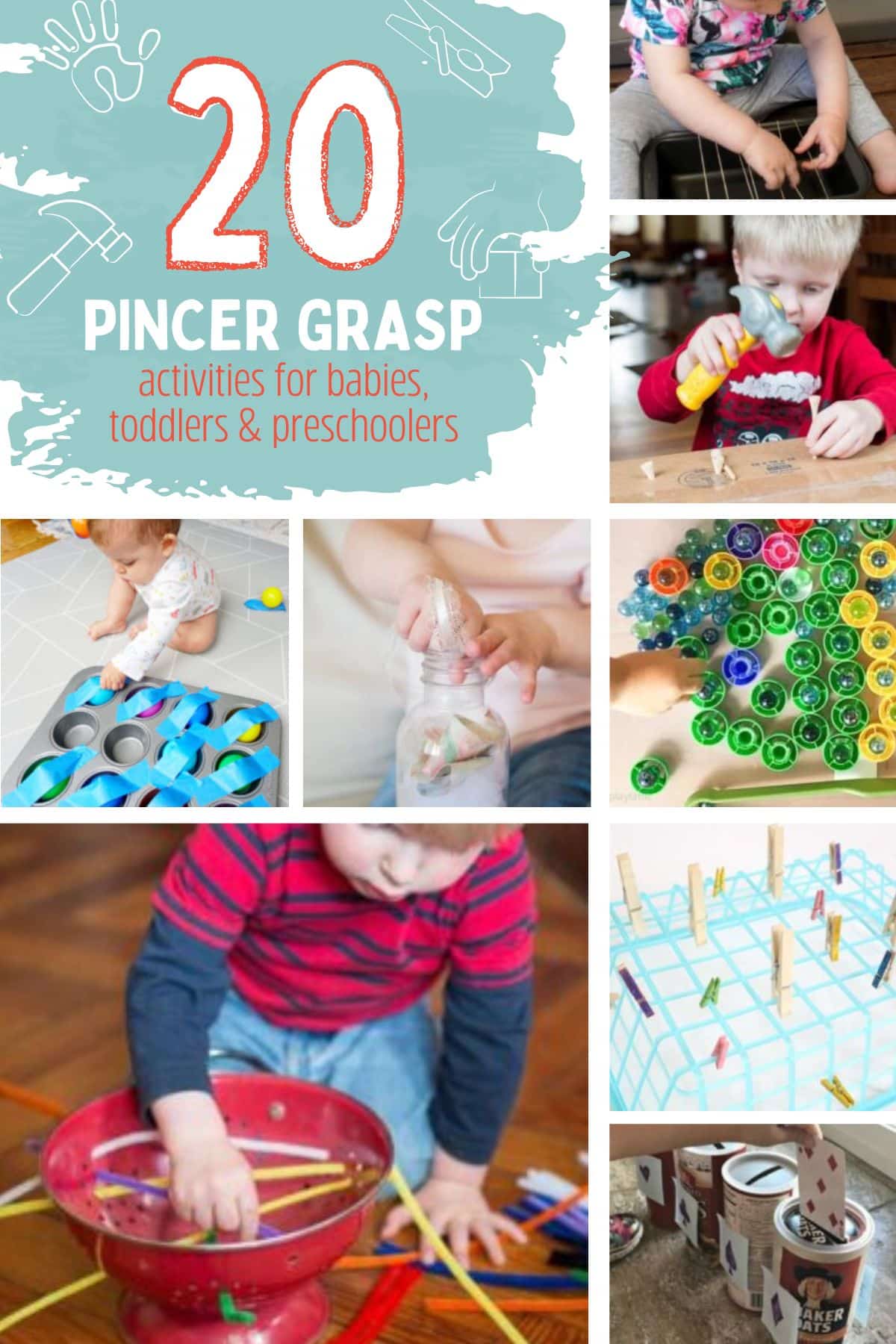 20 Pincer Grasp Activities That Develop Writing Eating Threading 