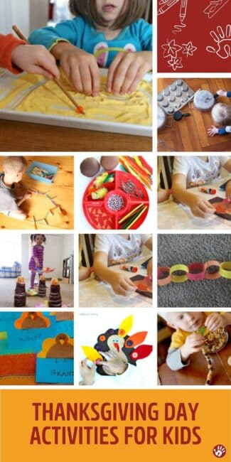 activities for kids to do on thanksgiving day to keep them from getting bored