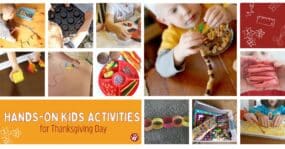 Hands-On Kids Activities for Thanksgiving Day - Hands On As We Grow®
