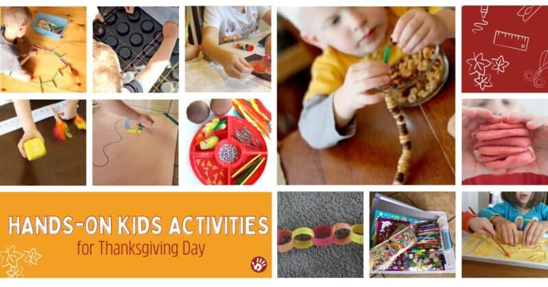 hands on kids activities to do at the holidays when they get bored