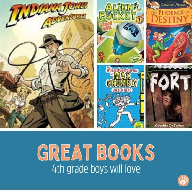 Here is a fun list of books perfect for grade 4 boys to enjoy! These books are great stand alone books that your son is sure to love reading.