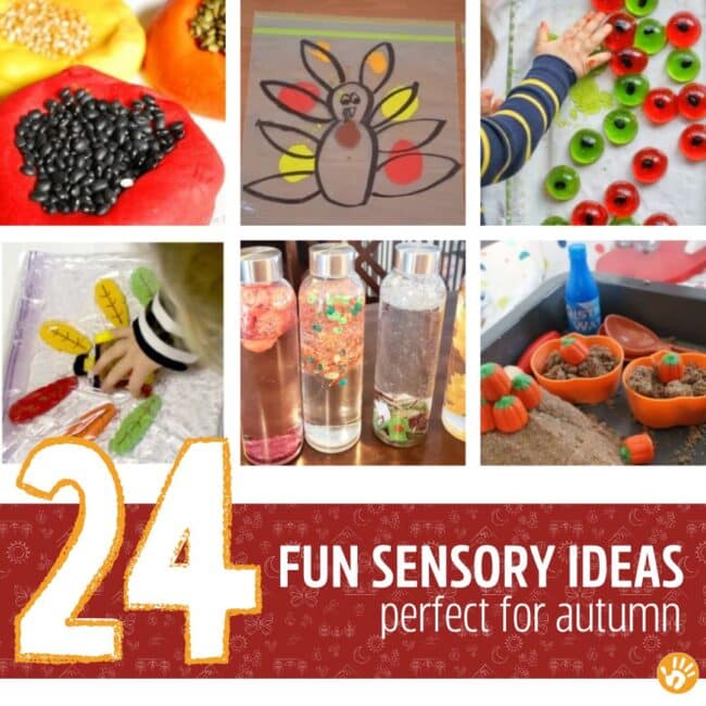 Oh-What-Fun are these Fall sensory ideas are for the kids! They'll be obsessed from Halloween to Thanksgiving and everything in between.