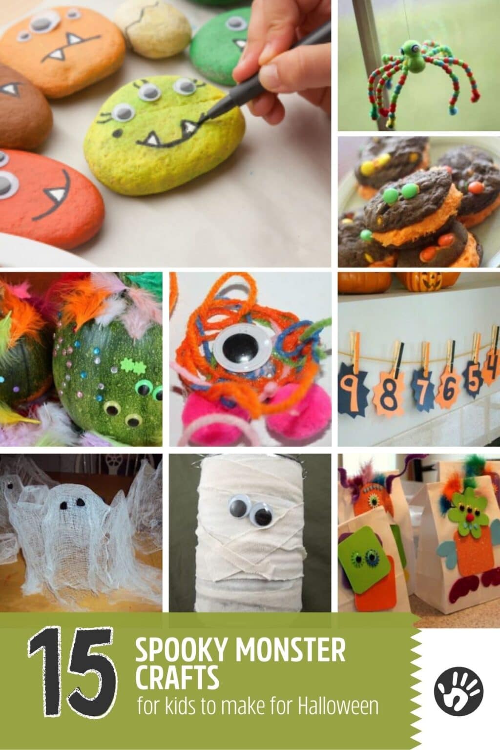 No-Carve Monster Pumpkins for Halloween - Hands On As We Grow®