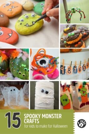 15 Spooky Monster Crafts for Kids to Make for Halloween