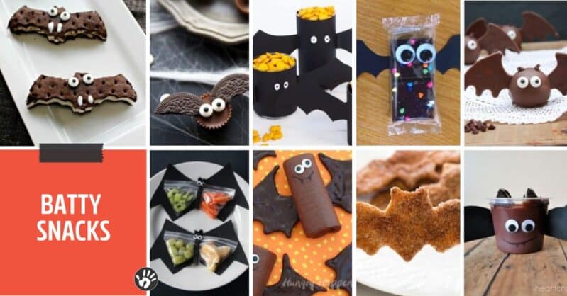 Get in the Halloween spirit, or celebrate your child's favorite animal, with super cute bat crafts, snacks, and activities!
