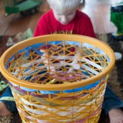 Hands On As We Grow – Clothes Basket Weaving