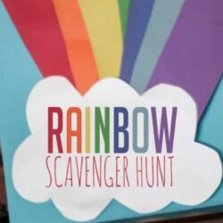 Rainbow Scavenger Hunt – Hands On As We Grow