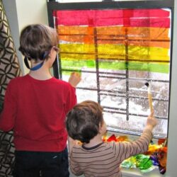 Rainbow Window Art – Hands On As We Grow