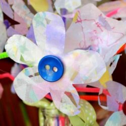 Tissue Paper Flower – Hands On As We Grow