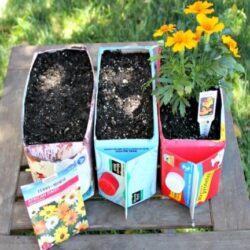 Upcycled Flower Planter – Hands On As We Grow
