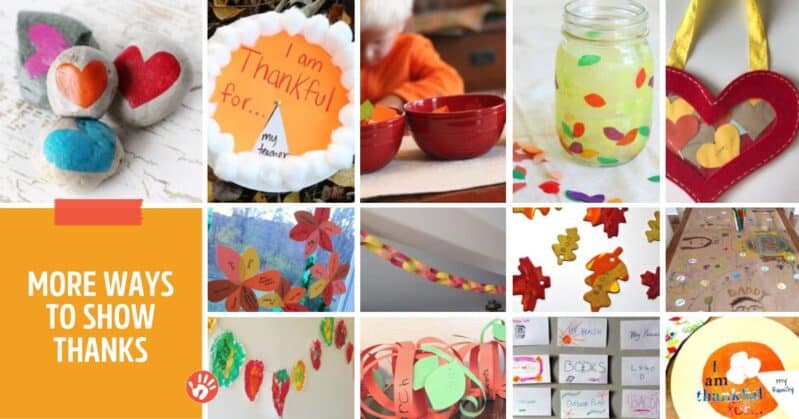 thankful crafts and activities for kids on thanksgiving