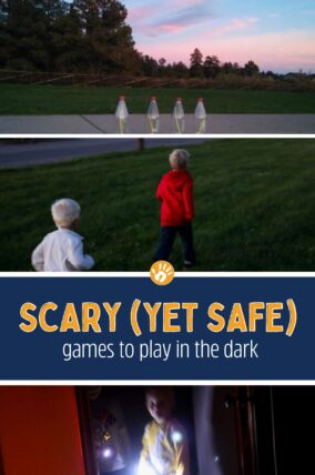 Kids have a bit too much energy right before bed? Catch them by surprise with these fun games to play in the dark to burn off extra energy!