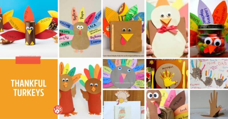 thanksgiving turkey crafts for kids