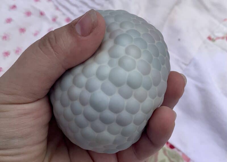 water beads stress ball made with a balloon