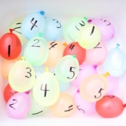 Water Balloon Numbers – I Can Teach My Child