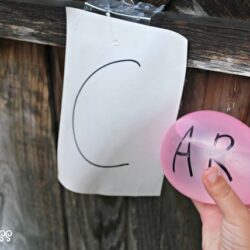 Water Balloon Phonics – Mess for Less