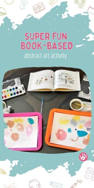 Take your read-aloud time to a whole new level with this super fun book-based abstract art activity. Use"The Dot" by Peter H. Reynolds as your inspiration!