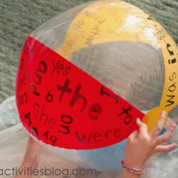 Kids Activities Blog – Beach Ball Sight Words