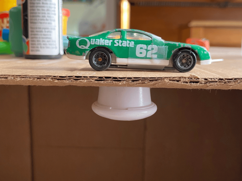 Magnetic car science project 